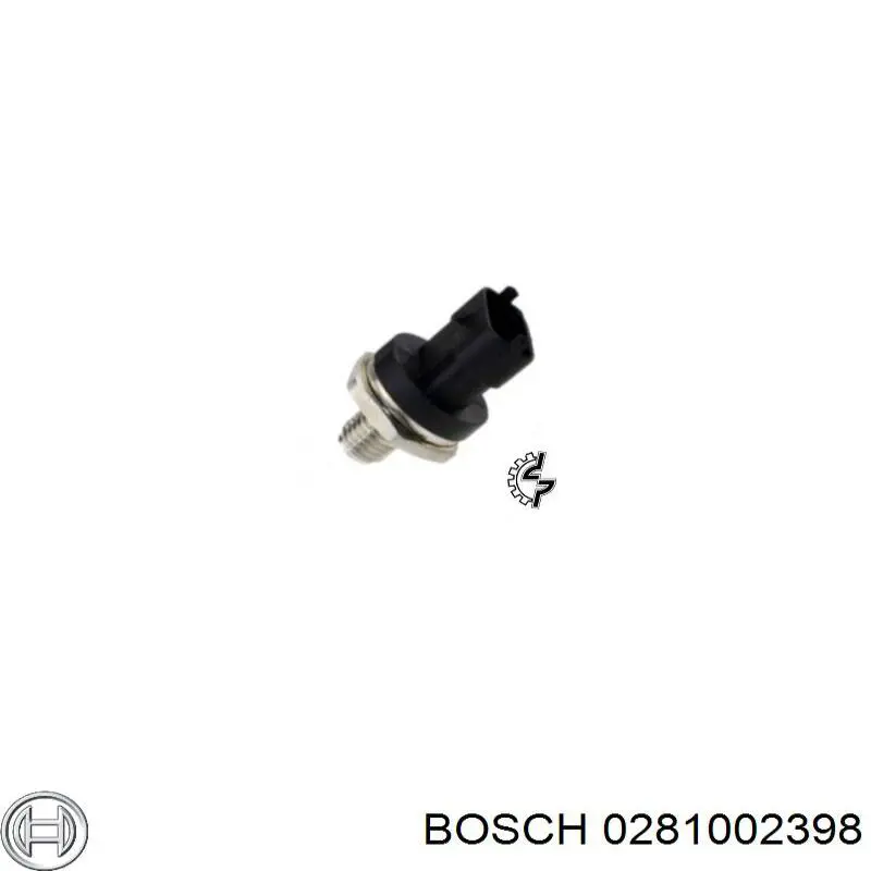 Sensor de la presión del combustible Bosch 0281002398