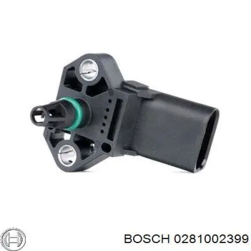 0281002399 Bosch sensor de presion de carga (inyeccion de aire turbina)