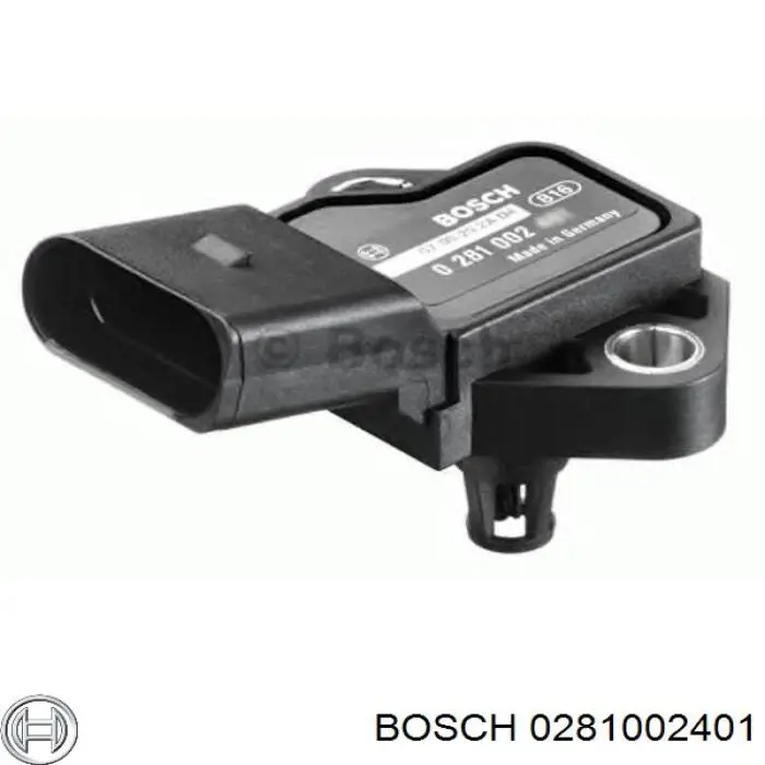 Comprar 0281002401 Bosch Sensor de presión de sobrealimentación