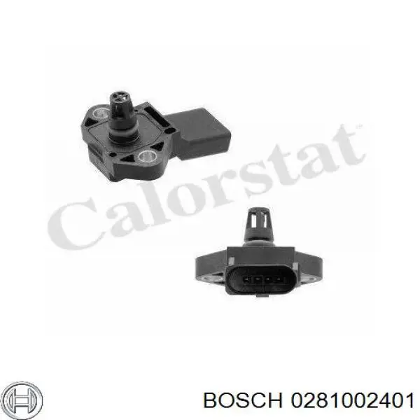 Sensor de presión de sobrealimentación 0281002401 Bosch