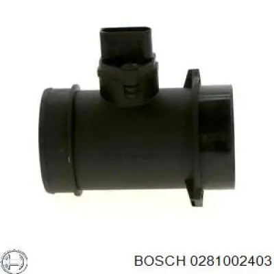 0281002403 Bosch sensor de flujo de aire/medidor de flujo (flujo de aire masibo)