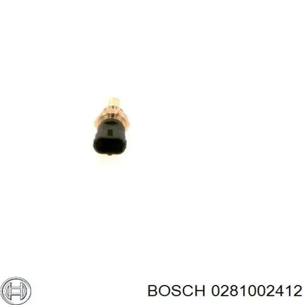 0281002412 Bosch sensor de temperatura del refrigerante