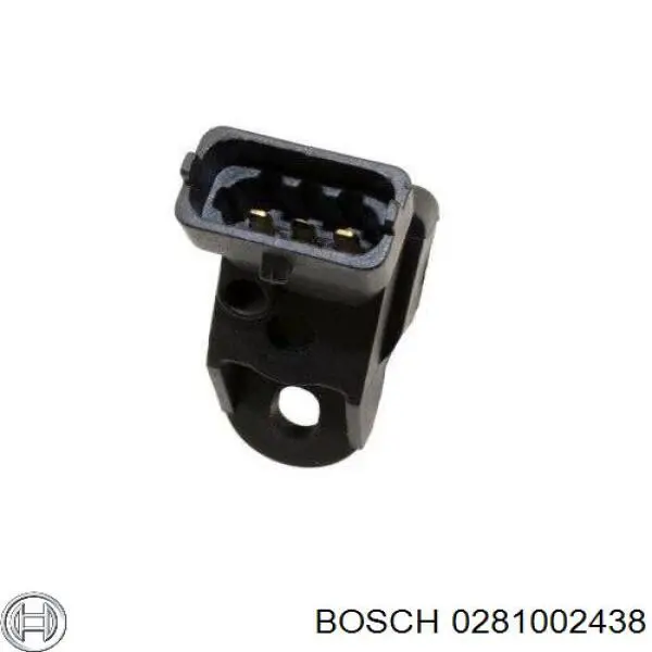 0281002438 Bosch Sensor De Presion Del Colector De Admision