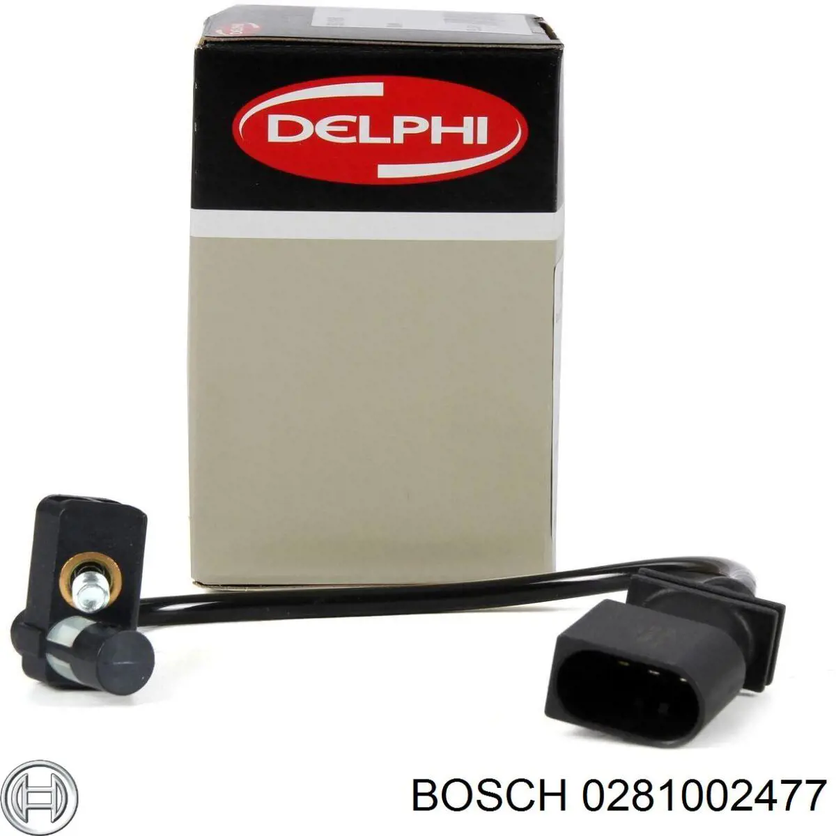 0281002477 Bosch Sensor de posición del cigüeñal