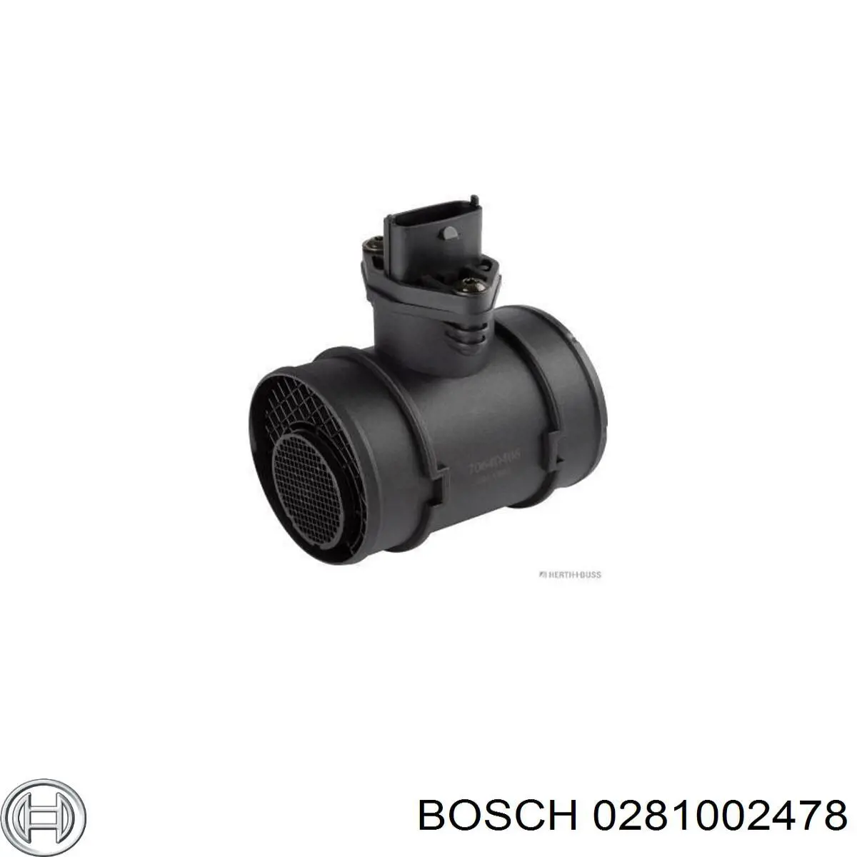 0281002478 Bosch sensor de flujo de aire/medidor de flujo (flujo de aire masibo)