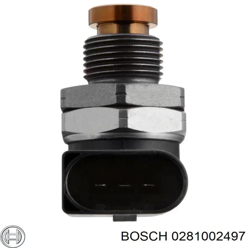 0281002497 Bosch Sensor de presión de combustible