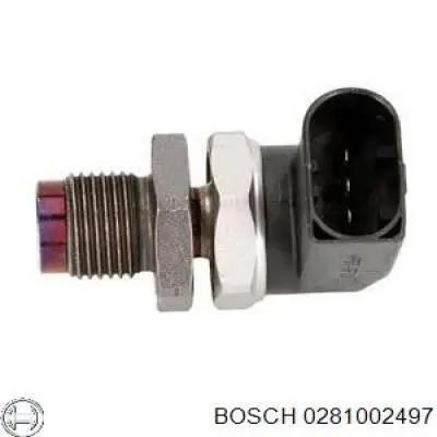 0281002497 Bosch sensor de presión de combustible