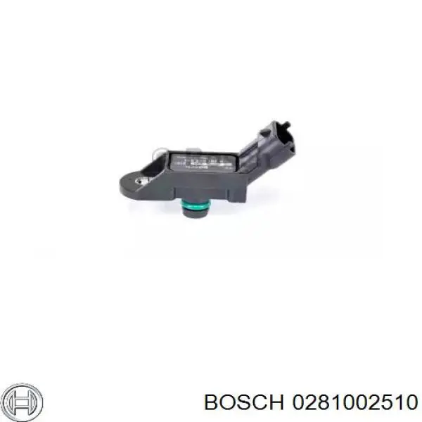 Sensor de presión del colector de admisión 0281002510 Bosch