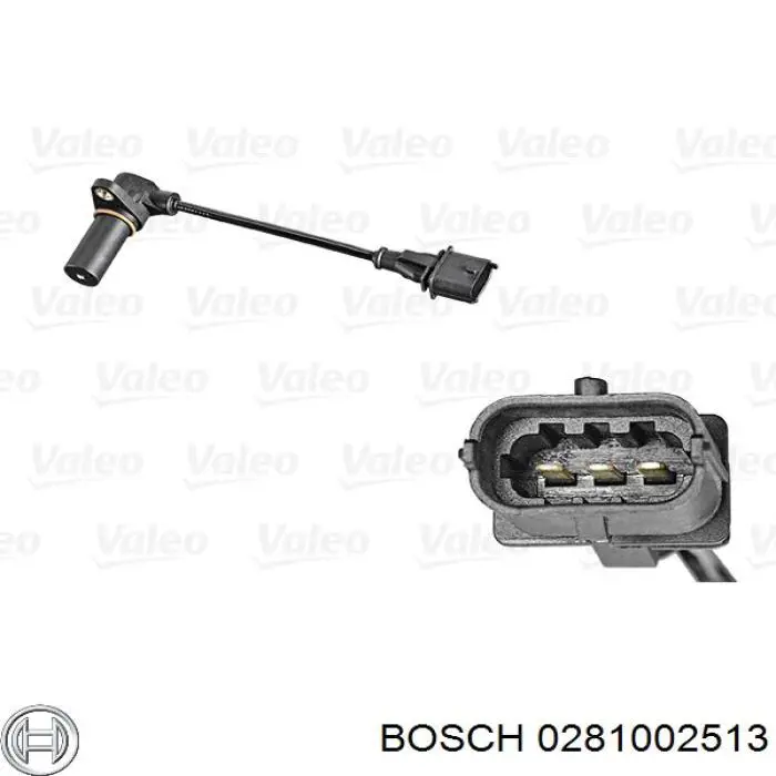0281002513 Bosch sensor de cigüeñal