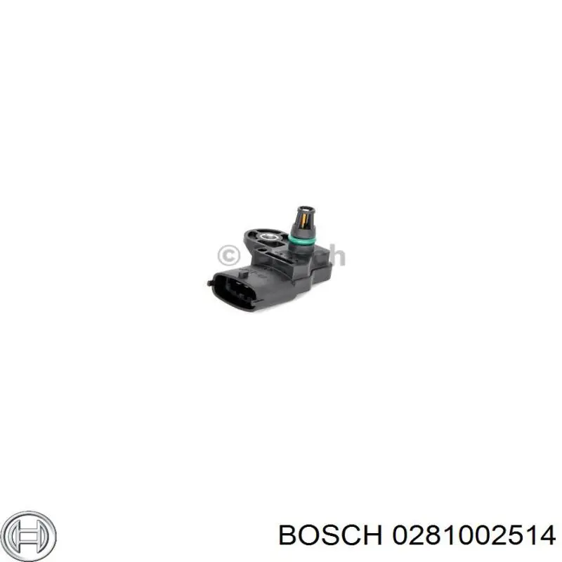 Sensor de presión del colector de admisión 0281002514 Bosch