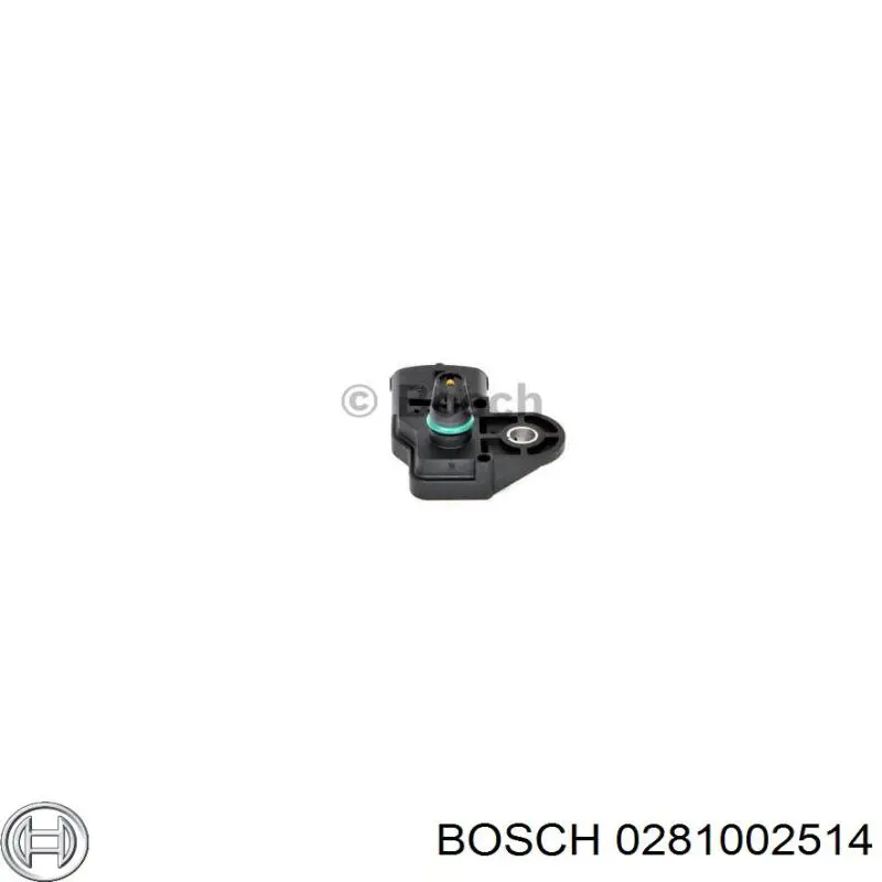Sensor de presión del colector de admisión 0281002514 Bosch