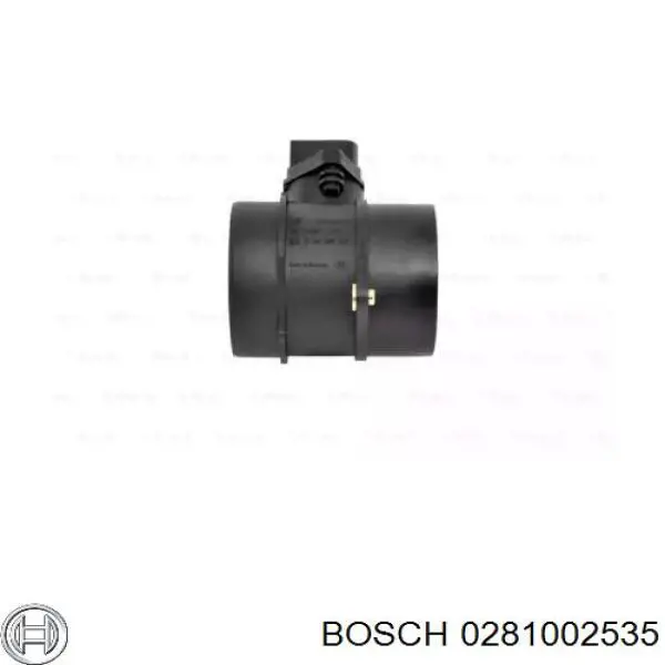 0281002535 Bosch Sensor de flujo de aire