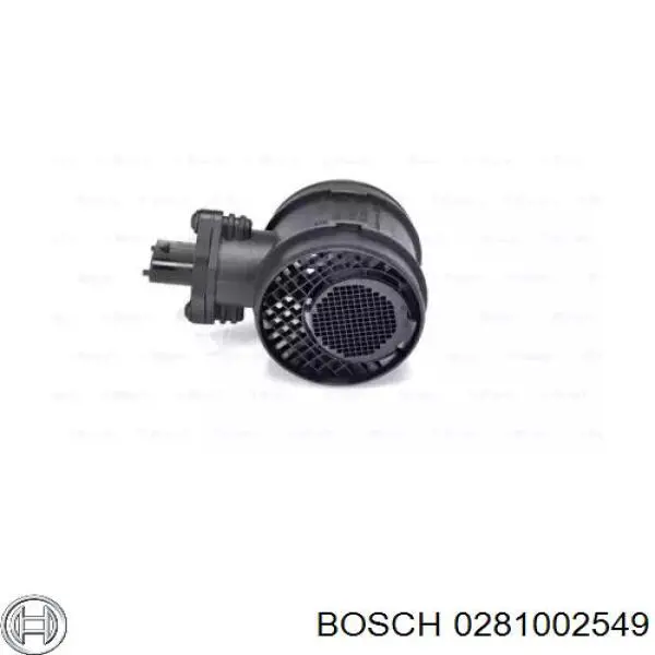 Medidor de flujo de aire Bosch 0281002549 precio, desde 31,76 EUR