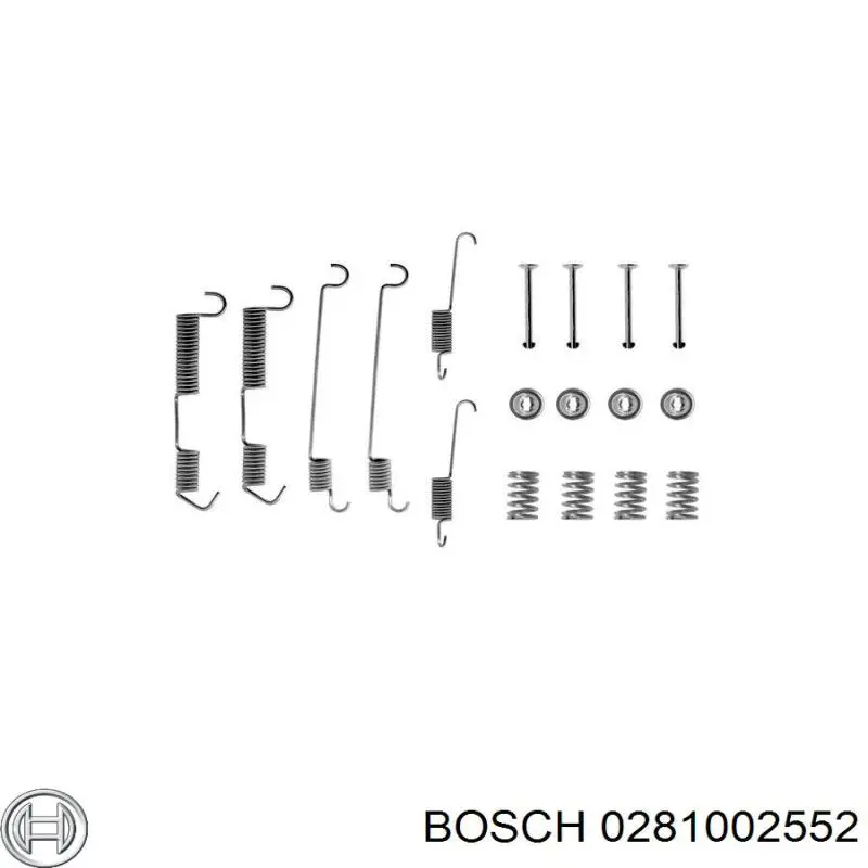 Sensor de presión del colector de admisión 0281002552 Bosch