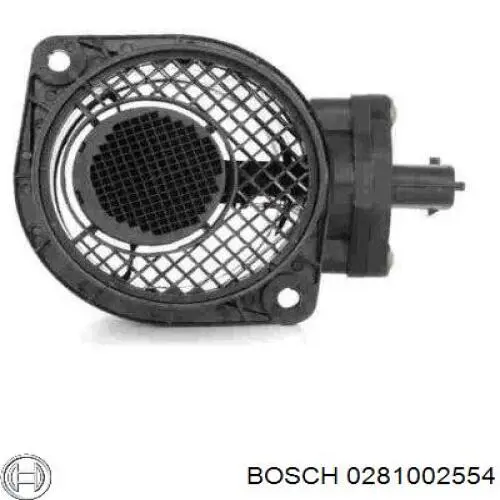 0281002554 Bosch Sensor de flujo de aire