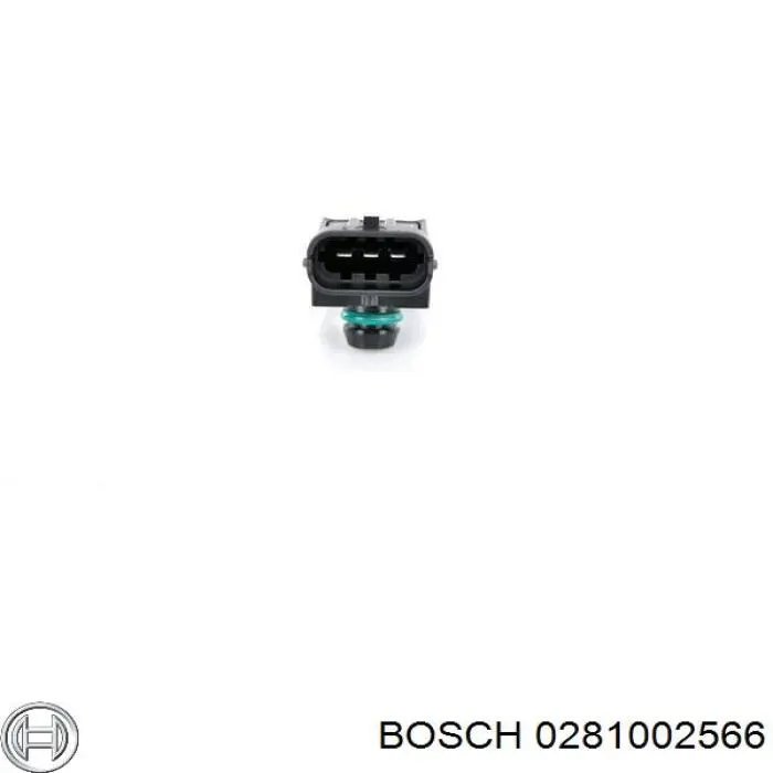 0281002566 Bosch sensor de presion de carga (inyeccion de aire turbina)