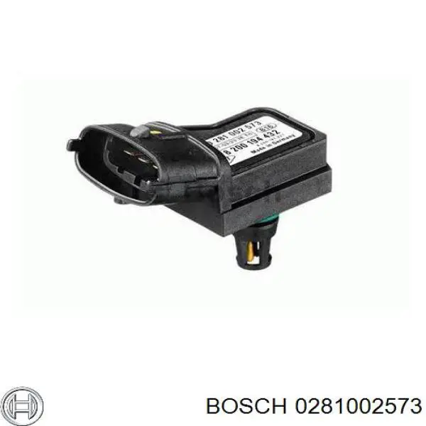 0281002573 Bosch sensor de presion del colector de admision