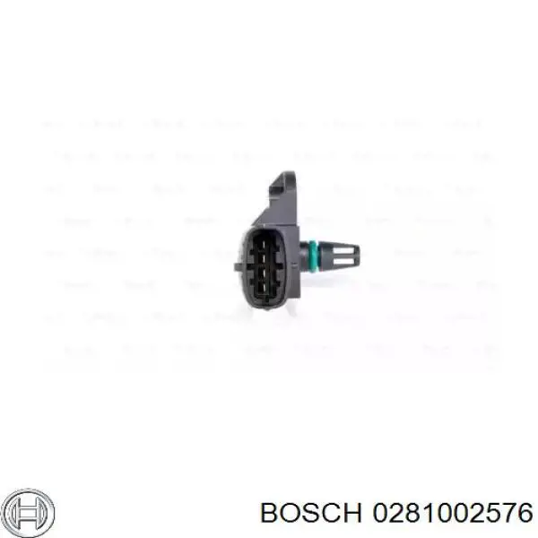 Sensor de presión del colector de admisión 0281002576 Bosch