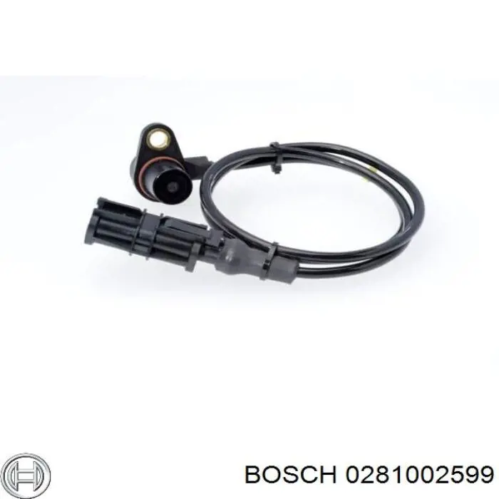 0281002599 Bosch sensor de posición del cigüeñal