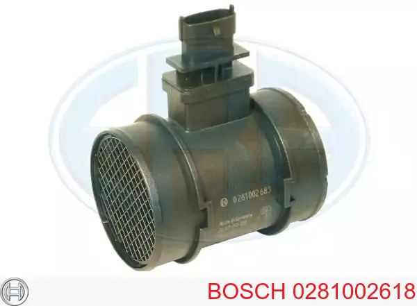 Medidor de flujo de aire Bosch 0281002618 precio, desde 31,76 EUR