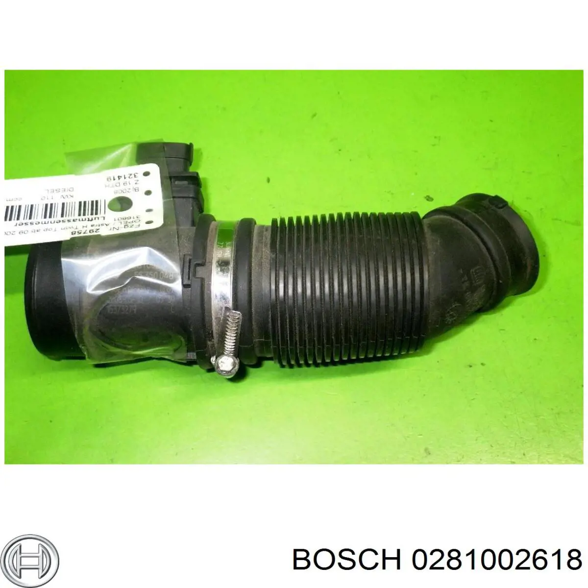 0281002618 Bosch Sensor de flujo de aire