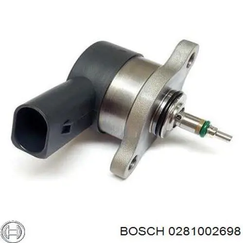 0281002698 Bosch regulador de presión de combustible, rampa de inyectores