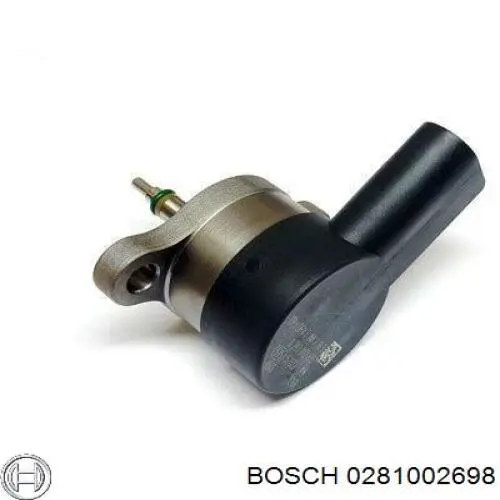 Regulador de presión de combustible 0281002698 Bosch