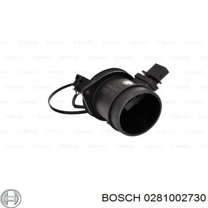 0281002730 Bosch sensor de flujo de aire/medidor de flujo (flujo de aire masibo)