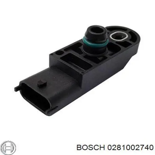 0281002740 Bosch sensor de presion del colector de admision