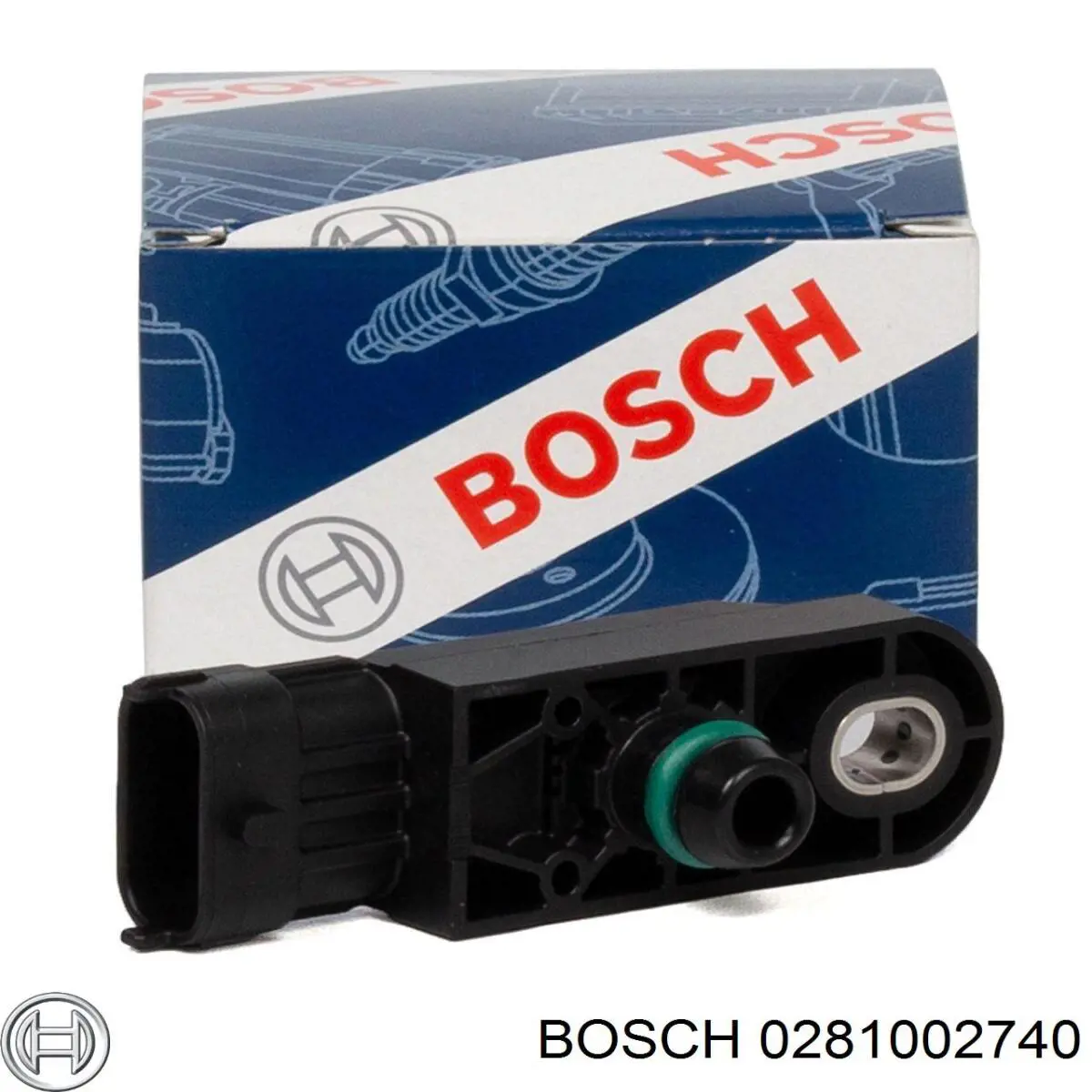 Sensor, presión colector de admisión  Bosch 0281002740 precio, desde 26,98 EUR