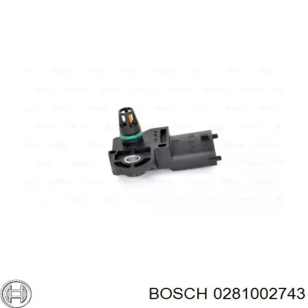 Sensor, presión colector de admisión  Bosch 0281002743 precio, desde 43,76 EUR