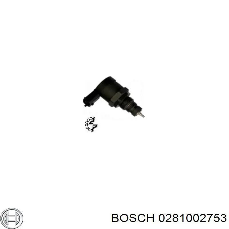 Válvula de presión de combustible Bosch 281002753