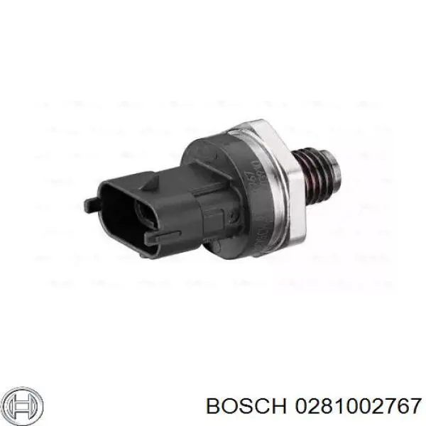 Sensor de la presión del combustible Bosch 0281002767
