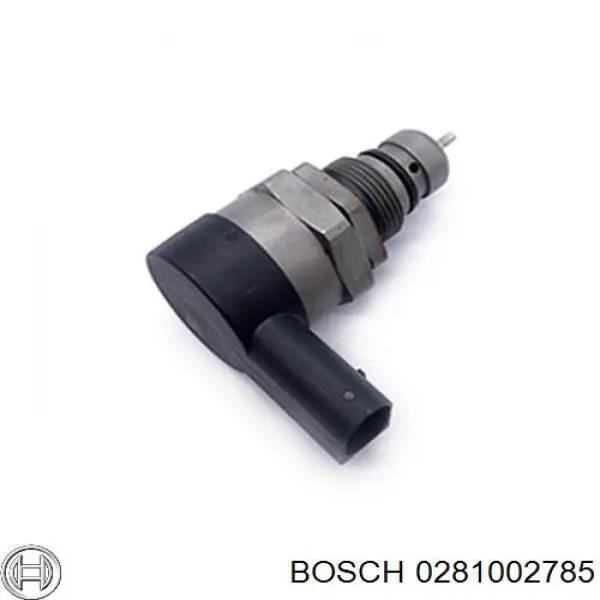 0281002785 Bosch regulador de presión de combustible, rampa de inyectores