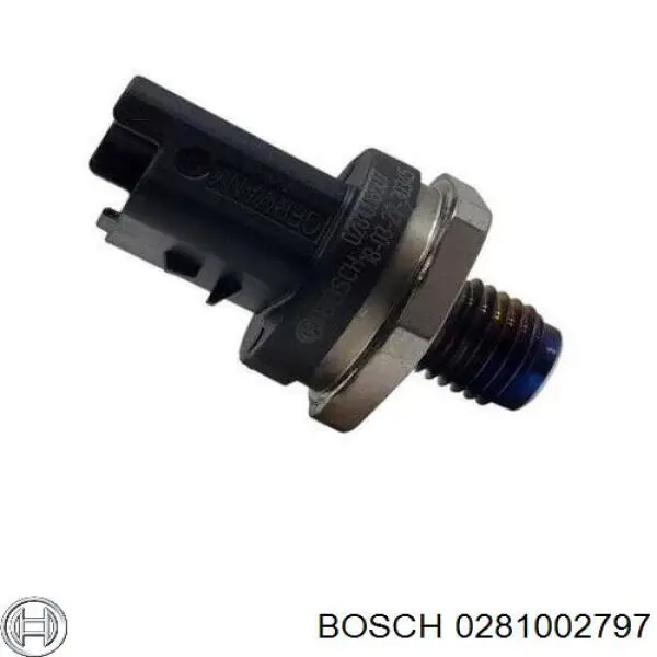 0281002797 Bosch sensor de presión de combustible