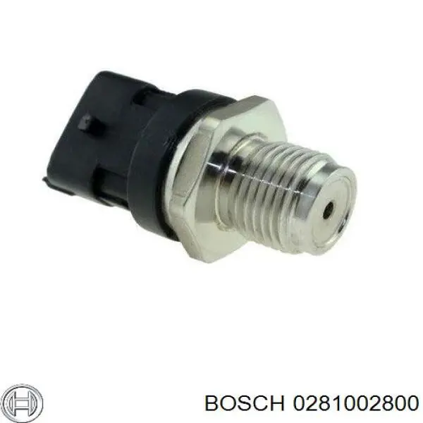 0281002800 Bosch regulador de presión de combustible