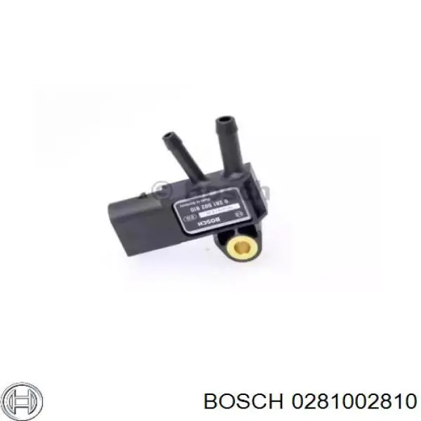 0281002810 Bosch sensor de presion gases de escape