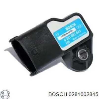 Sensor De Presion Del Colector De Admision Alfa Romeo 147 937