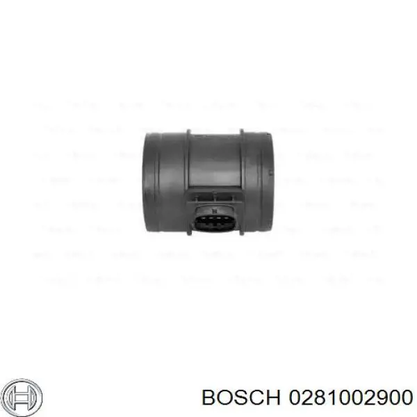 0281002900 Bosch sensor de flujo de aire/medidor de flujo (flujo de aire masibo)