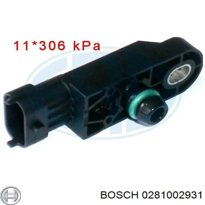 Sensor de presión del colector de admisión 0281002931 Bosch
