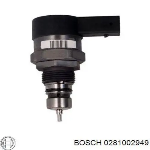 0281002949 Bosch regulador de presión de combustible