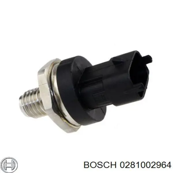0281002964 Bosch sensor de presión de combustible