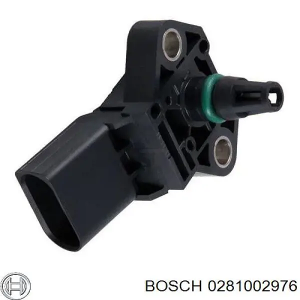 0281002976 Bosch sensor de presion de carga (inyeccion de aire turbina)
