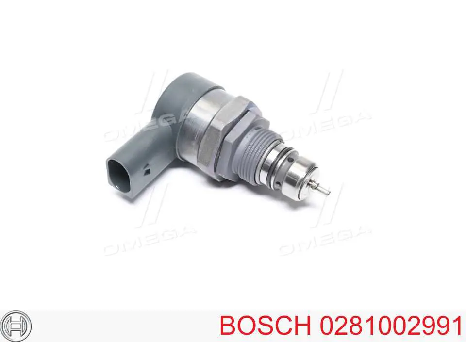0 281 002 991 Bosch regulador de presión de combustible