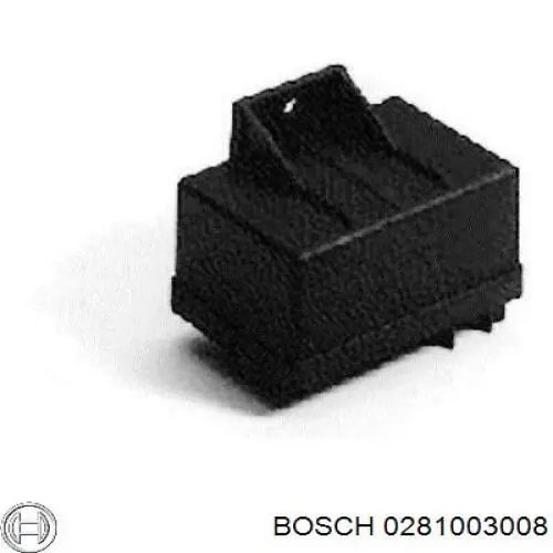 Relé de los calentadores 0281003008 Bosch