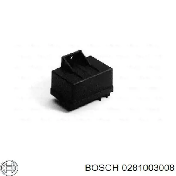 0281003008 Bosch Relé de bujías incandescentes