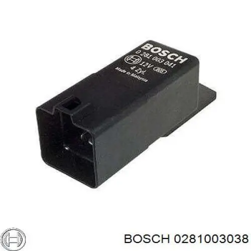 Relé de bujía de precalentamiento Bosch 0281003038 precio, desde 54,85 USD