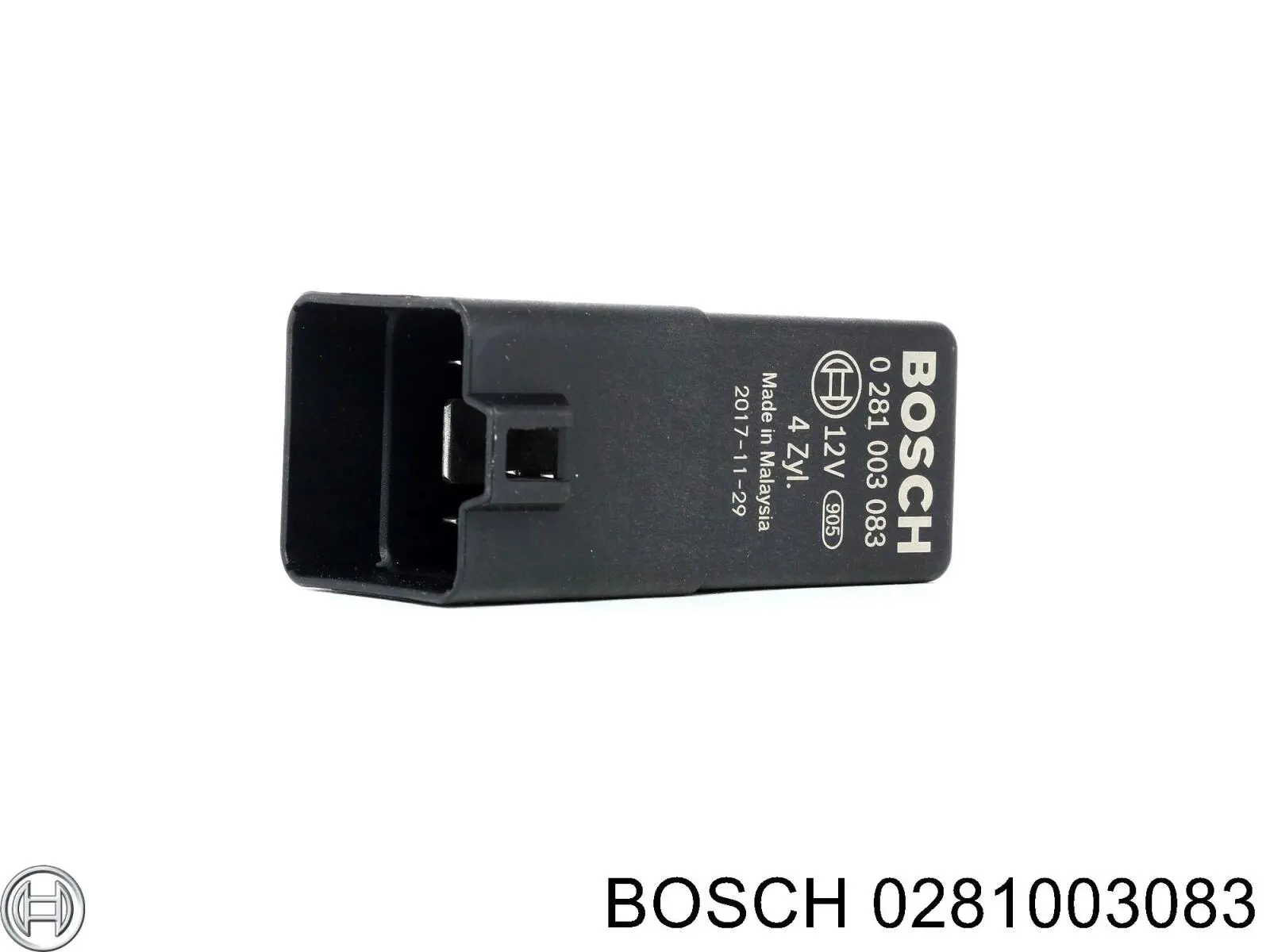 0281003083 Bosch relé de precalentamiento