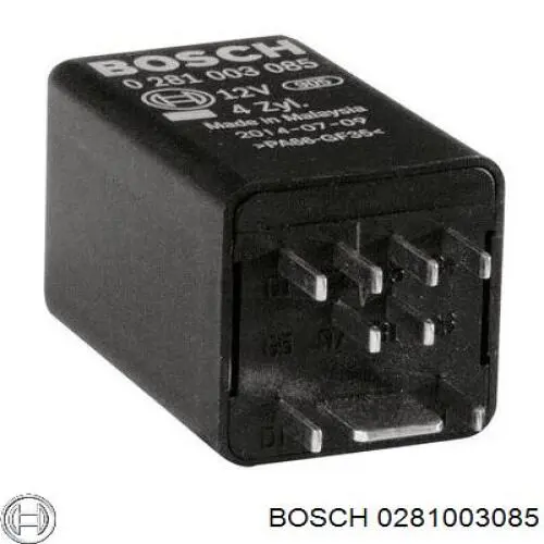 Relé de bujía de precalentamiento Audi A3 8VS, 8VM