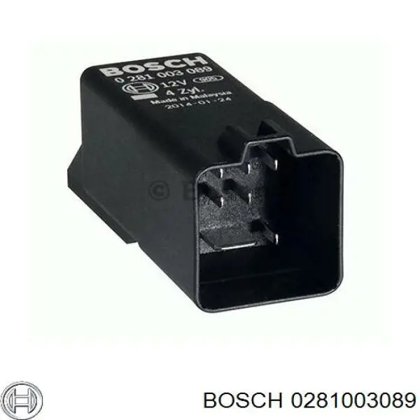 Relé de bujía de precalentamiento VAG 038907281C precio, desde 62,41 EUR